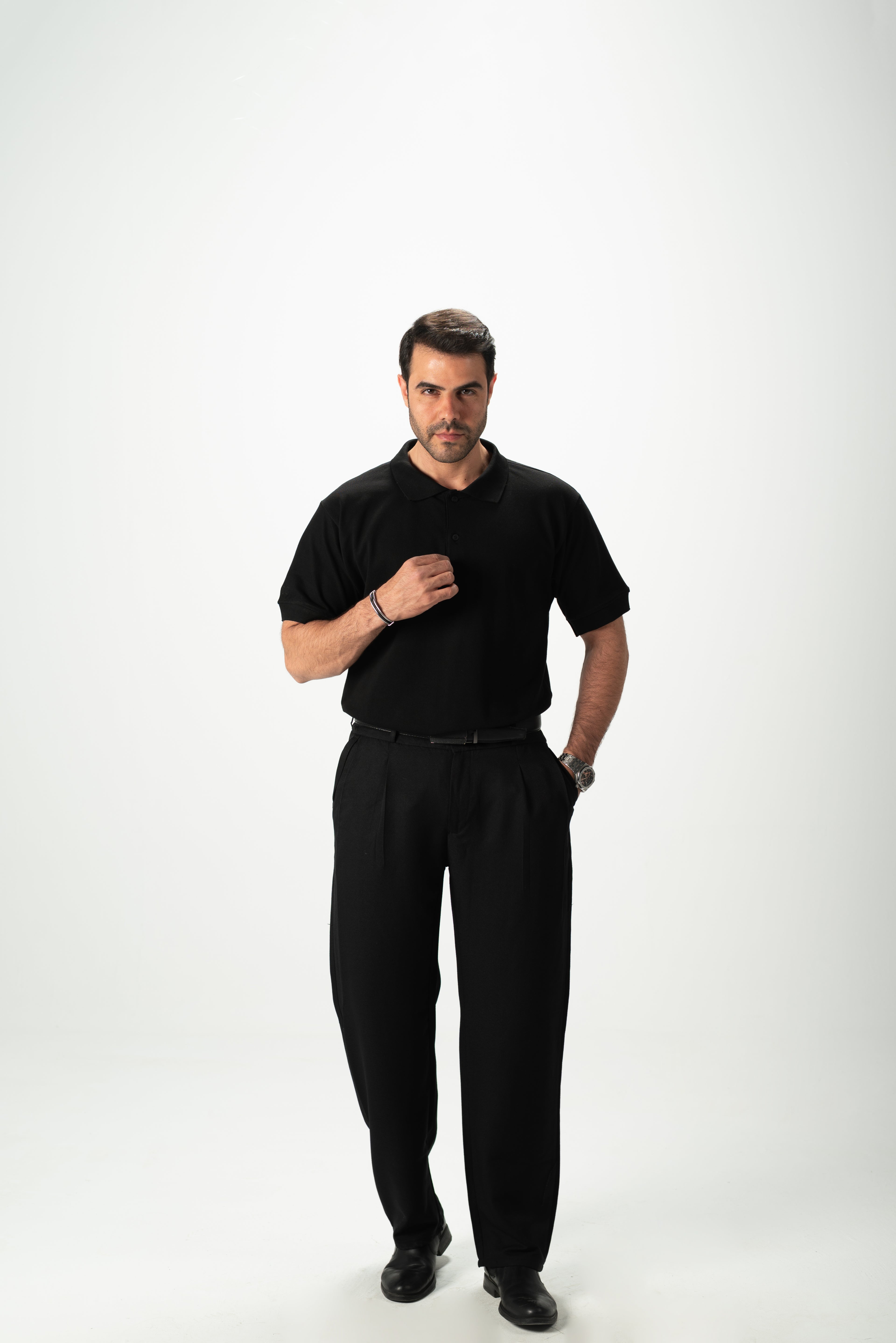 ZOCC Heritage Polo (Black)