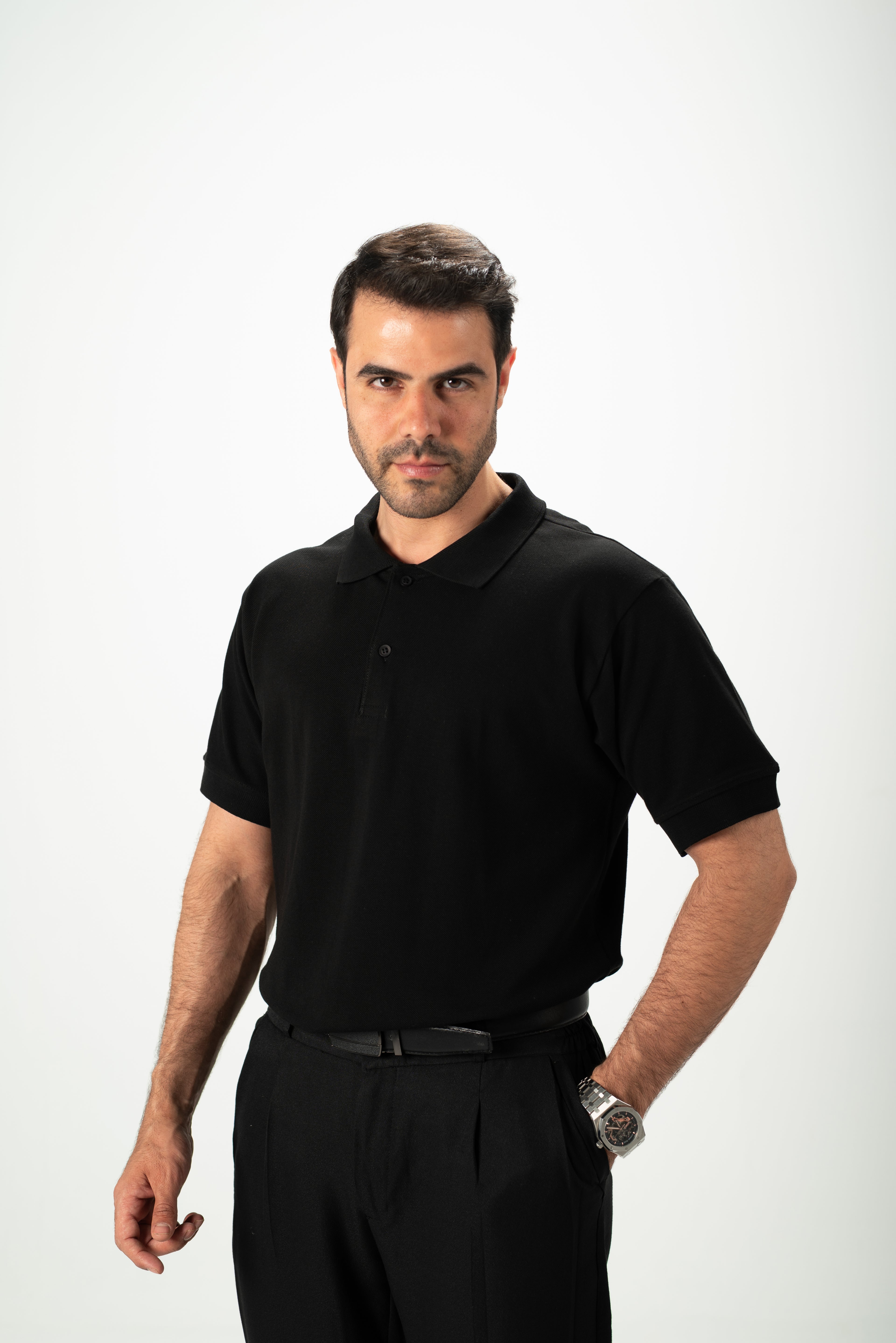 ZOCC Heritage Polo (Black)