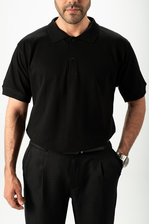 ZOCC Heritage Polo (Black)