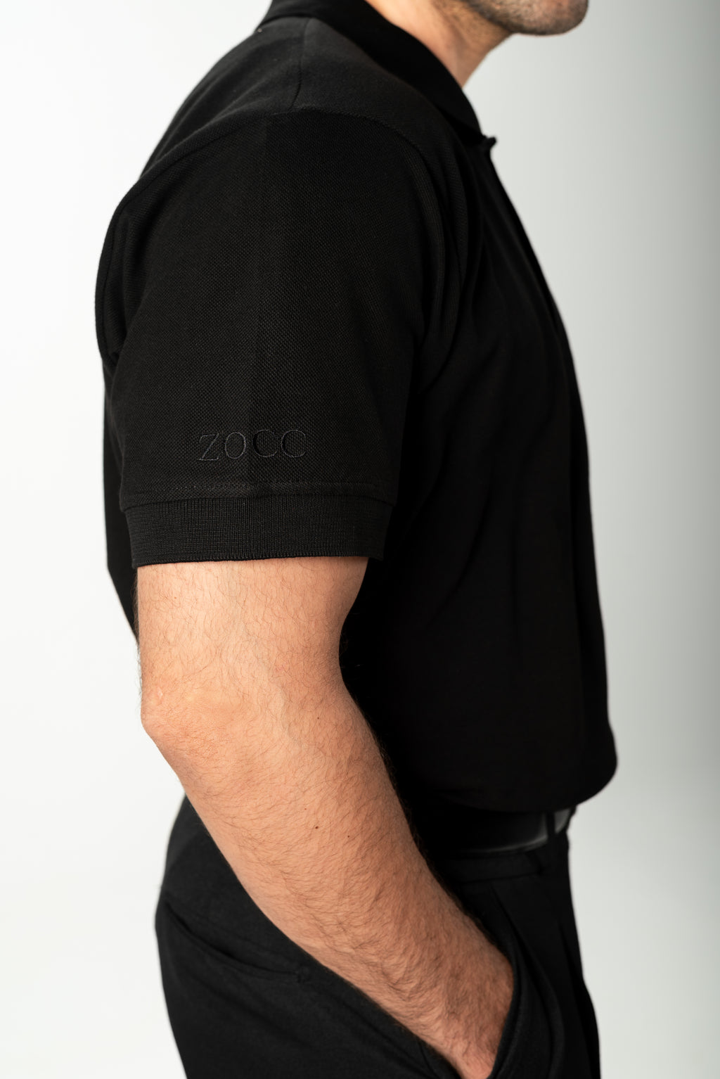 ZOCC Heritage Polo (Black)