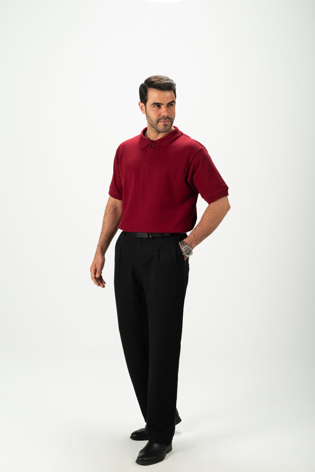 ZOCC Signature Polo (Midnight Wine)